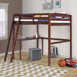 Tribeca Twin Size High Loft Bed - 3 Color Options