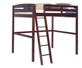 Tribeca Twin Size High Loft Bed - 3 Color Options