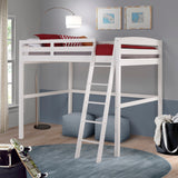 Tribeca Twin Size High Loft Bed - 3 Color Options