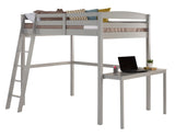 Tribeca Twin Size High Loft Bed - 3 Color Options