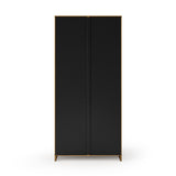 Newport Solid Wood Bookcase with Doors - Three Color Options