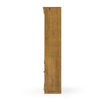 Newport Solid Wood Bookcase with Doors - Three Color Options