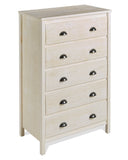 Baja Five Drawer Chest - 4 Color Options