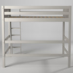 Camaflexi Panel Headboard High Loft Bed - 2 Sizes / 2 Finishes