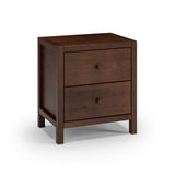 Camaflexi Two Drawer Nightstand / Four Color Finishes