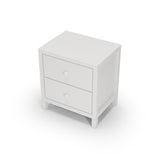 Camaflexi Two Drawer Nightstand / Four Color Finishes
