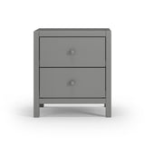 Camaflexi Two Drawer Nightstand / Four Color Finishes