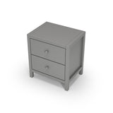 Camaflexi Two Drawer Nightstand / Four Color Finishes