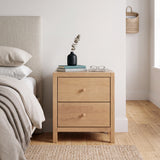 Camaflexi Two Drawer Nightstand / Four Color Finishes