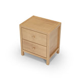 Camaflexi Two Drawer Nightstand / Four Color Finishes