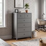 Camaflexi Five Drawer Chest / Four Color Finishes