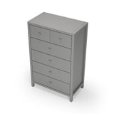 Camaflexi Five Drawer Chest / Four Color Finishes