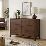 Camaflexi Six Drawer Dresser / Four Color Finishes