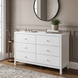 Camaflexi Six Drawer Dresser / Four Color Finishes