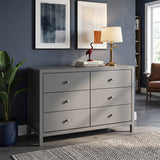 Camaflexi Six Drawer Dresser / Four Color Finishes