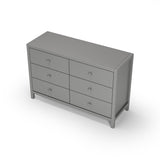 Camaflexi Six Drawer Dresser / Four Color Finishes