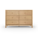 Camaflexi Six Drawer Dresser / Four Color Finishes