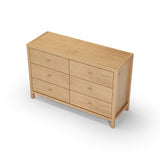 Camaflexi Six Drawer Dresser / Four Color Finishes