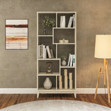 Geometrix Bookcase 72"H - 10 Color Finishes