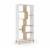Geometrix Bookcase 72"H - 7 Color Finishes