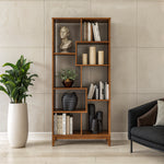 Geometrix Bookcase 72"H - 7 Color Finishes