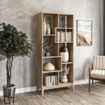 Geometrix Bookcase 72"H - 7 Color Finishes