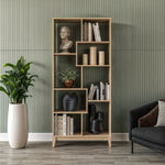 Geometrix Bookcase 72"H - 7 Color Finishes