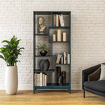 Geometrix Bookcase 72"H - 7 Color Finishes