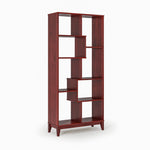 Geometrix Bookcase 72"H - 7 Color Finishes