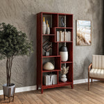 Geometrix Bookcase 72"H - 7 Color Finishes
