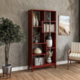 Geometrix Bookcase 72"H - 7 Color Finishes