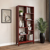 Geometrix Bookcase 72"H - 7 Color Finishes
