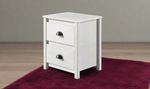 Hampton Solid Wood Nightstand - 3 Colors