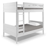 Mid Century Modern Bunk Bed Twin over Twin - 3 Color Finishes