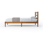Mid-Century Twin Size Platform Bed - 2 Color Options