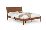 Mid-Century Panel Bed - 5 Color Options/4 Size Options