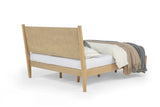 Mid-Century Panel Bed - 5 Color Options/4 Size Options