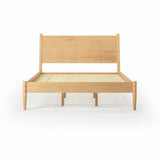 Mid-Century Panel Bed - 5 Color Options/4 Size Options