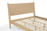 Mid-Century Panel Bed - 5 Color Options/4 Size Options