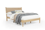 Mid-Century Panel Bed - 5 Color Options/4 Size Options