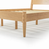 Mid-Century Panel Bed - 5 Color Options/4 Size Options