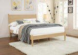 Mid-Century Panel Bed - 5 Color Options/4 Size Options