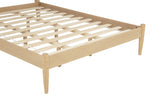 Mid-Century Panel Bed - 5 Color Options/4 Size Options