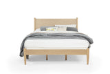 Mid-Century Panel Bed - 5 Color Options/4 Size Options