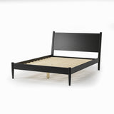 Cama con panel Mid-Century - 3 opciones de color/4 opciones de tamaño