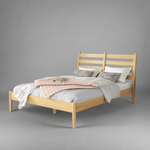 Mid-Century Slat Bed - 3 Color Options/4 Size Options