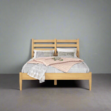 Mid-Century Slat Bed - 3 Color Options/4 Size Options