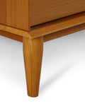 Mid-Century Six Drawer Dresser - 3 Color Options