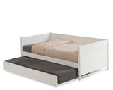 Sofá cama de tamaño individual moderno Mid-Century con nido individual - 2 opciones de color