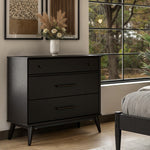 Mid-Century Three Drawer Dresser - 5 Color Options